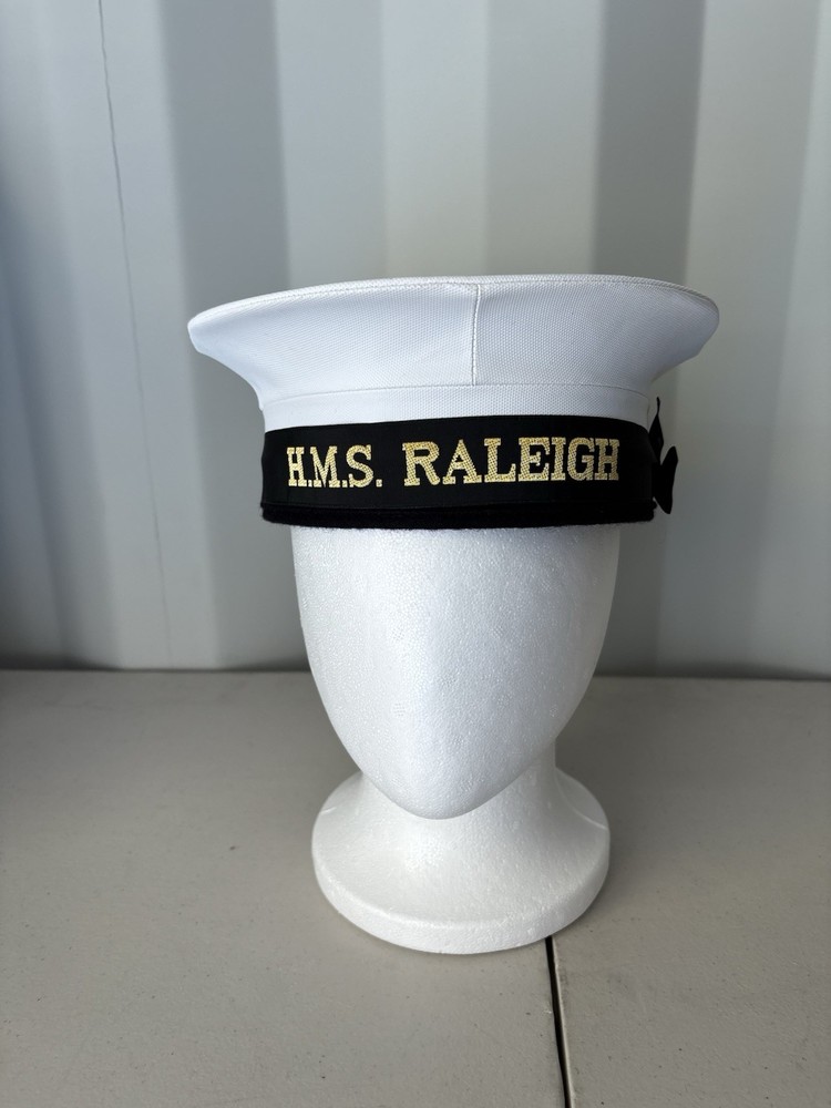 HMS Raleigh sailors hat size 59