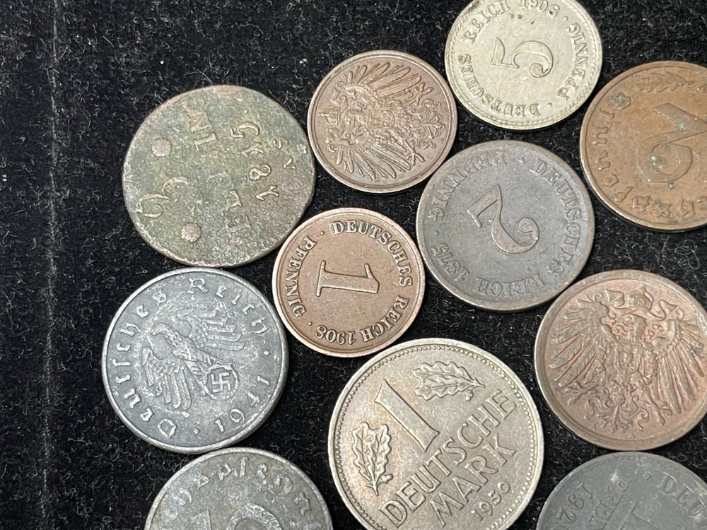 Assorted Early German Coins Lot High Value 100325