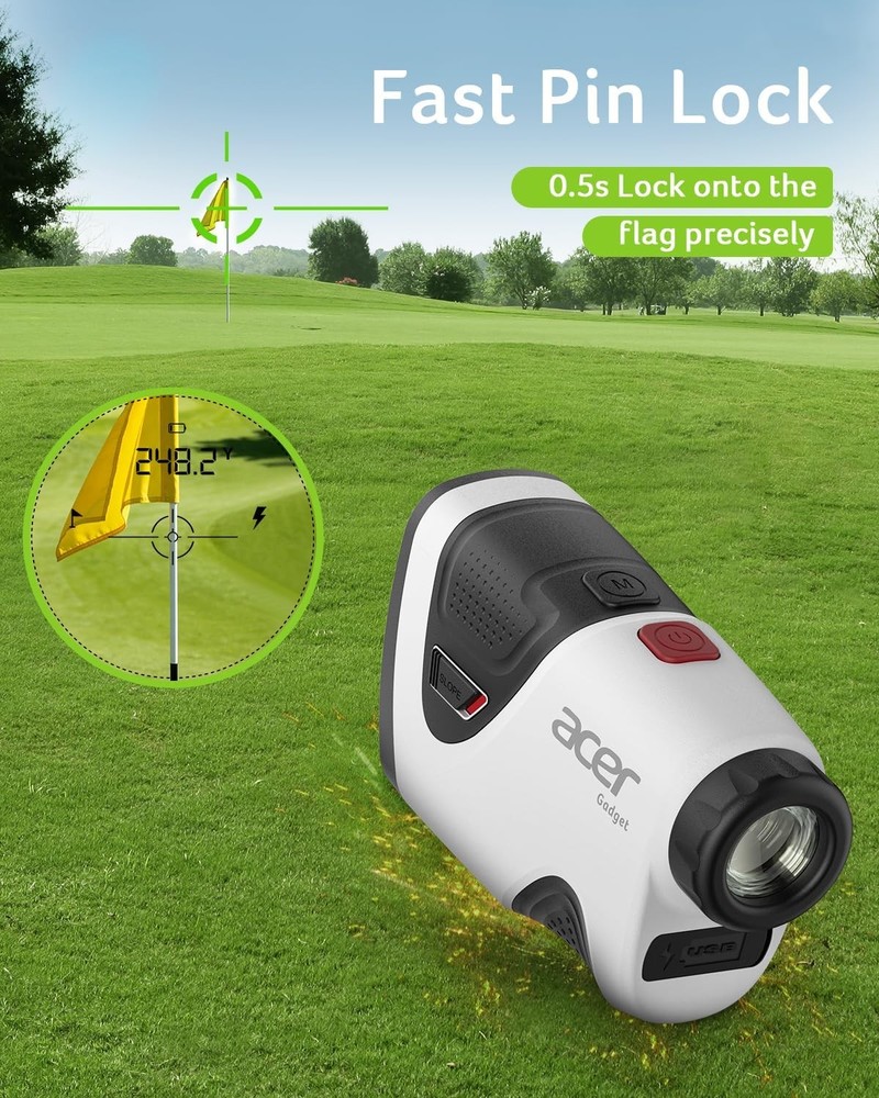Acer Pro Slope Golf Rangefinder 1200 Yard Laser