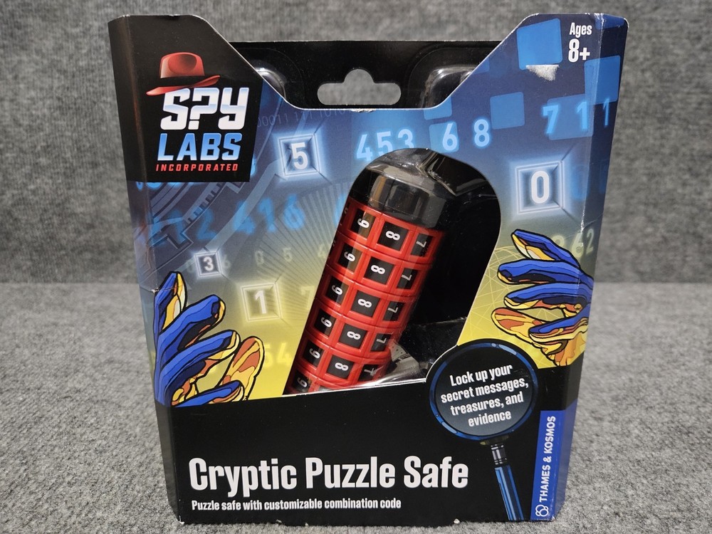 Thames & Kosmos Spy Labs Incorporated CRYPTIC PUZZLE SAFE