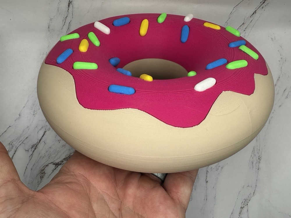 Oversized Donut Display Prop – Café, Bakery, Home Decor | Custom Colors
