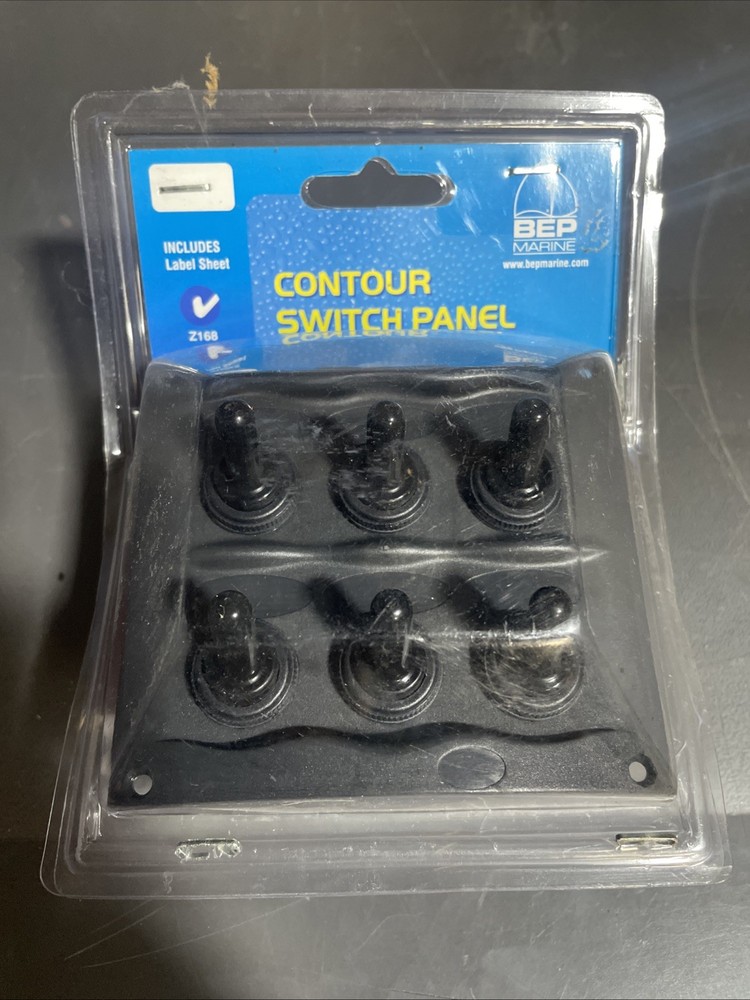 BEP Waterproof Panel - 6 Switches - 900-6WP