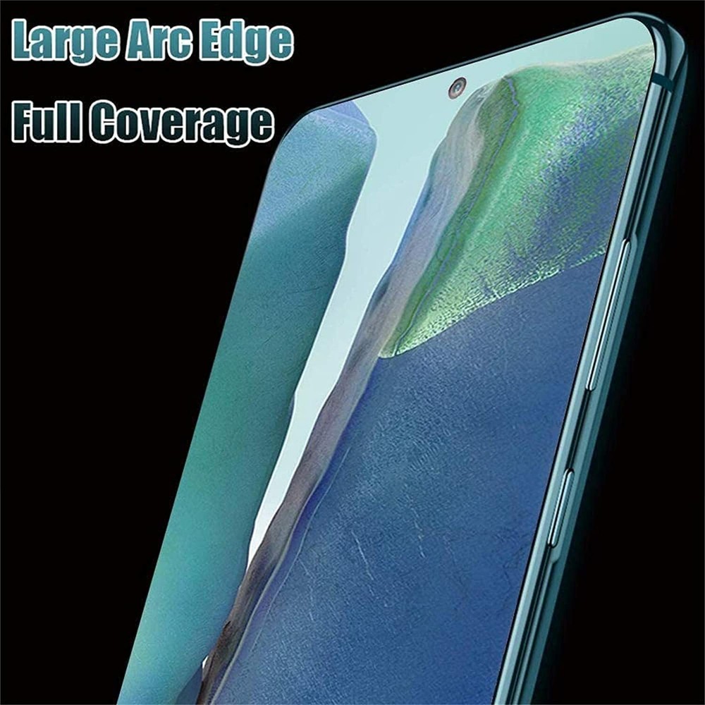 For Samsung Galaxy Note 20 Full Coverage Screen Protector Tempered Glass - Black