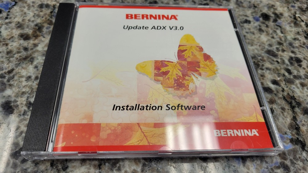 Bernina Embroidery Software 3 Installation Replacement CD PLUS