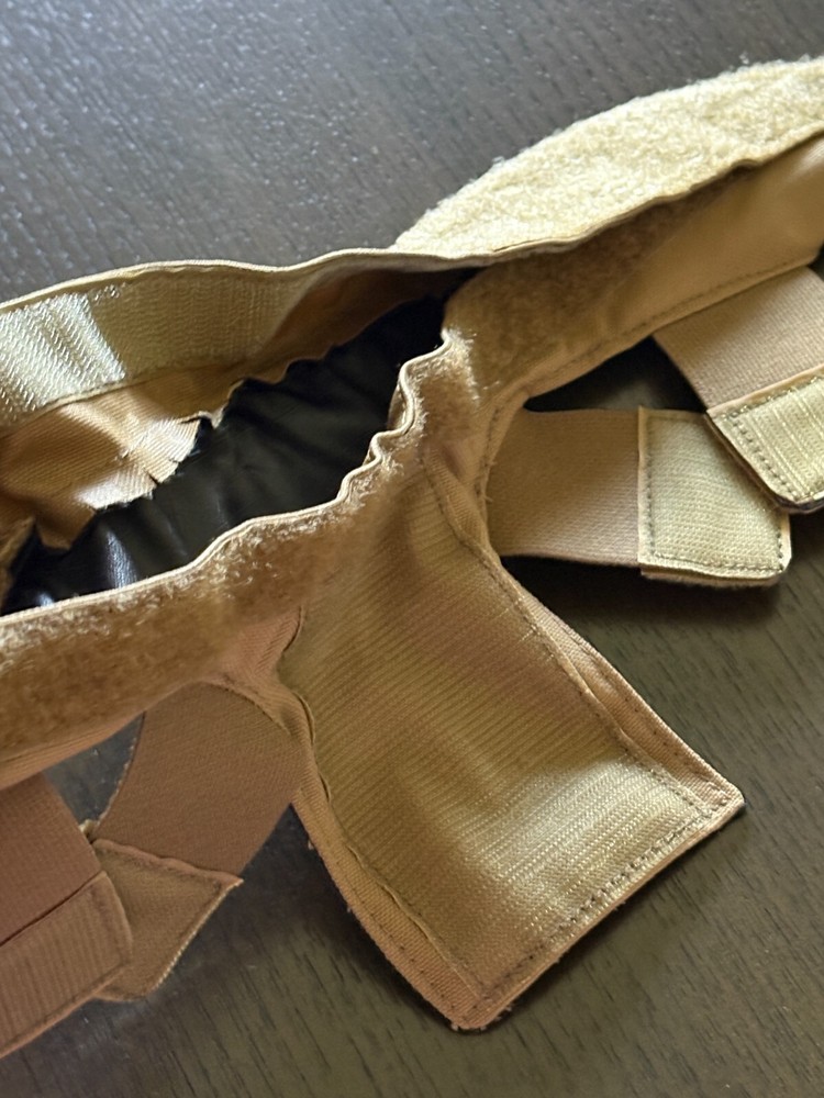 PROTECH Tactical Enhanced Collar Protector M Coyote Soft Ballistic Accessory