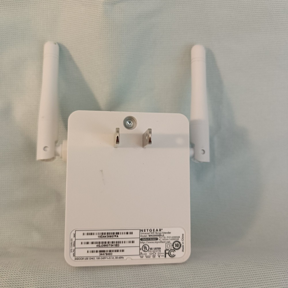 NETGEAR WN3000RP Universal WiFi Range Extender - White