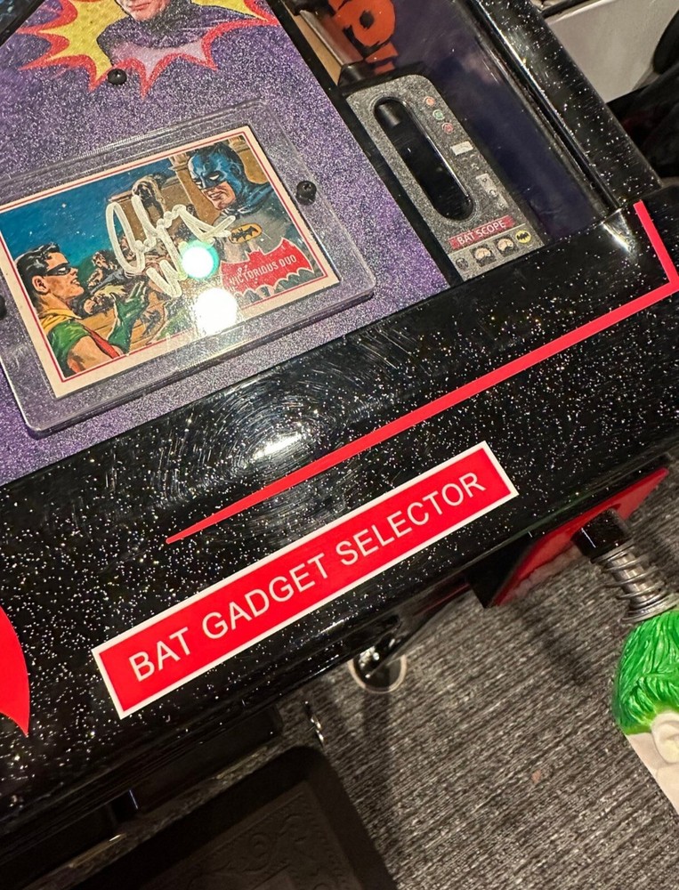 Batman 66 Pinball BAT GADGET SELECTOR REPLACEMENT DECAL STICKER