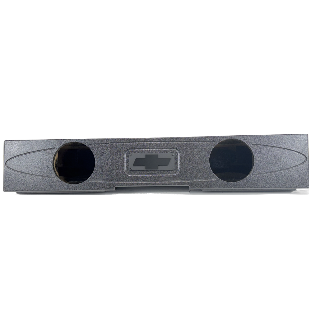 Silverado Sierra 14-18 Crew Cab Subwoofer Box Enclosure 2x8 Ported Front Fire