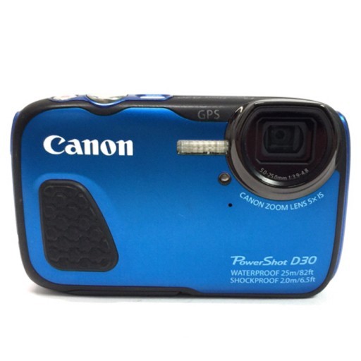 Canon PowerShot D30 Waterproof Digital Camera Used Working