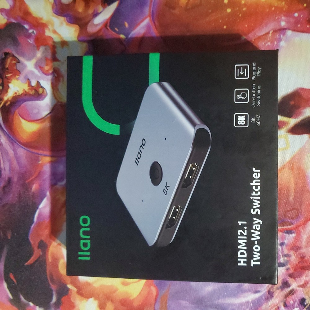 llano HDMI 2.1 Two-Way Switcher