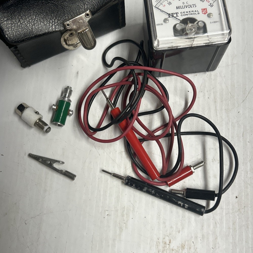 ITT General Controls 500RI06 DC Millivolt Meter, Analog with Case