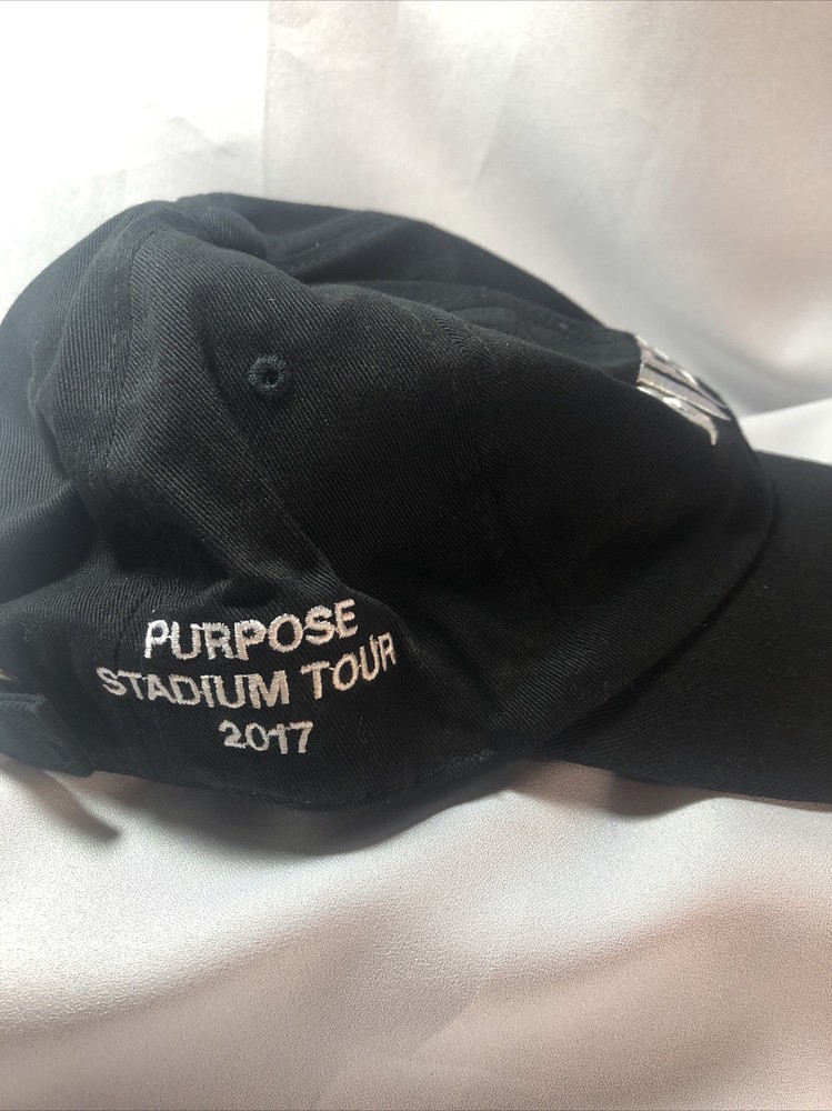 Justin bieber caps (Black) Purpose Stadium Tour 2017.