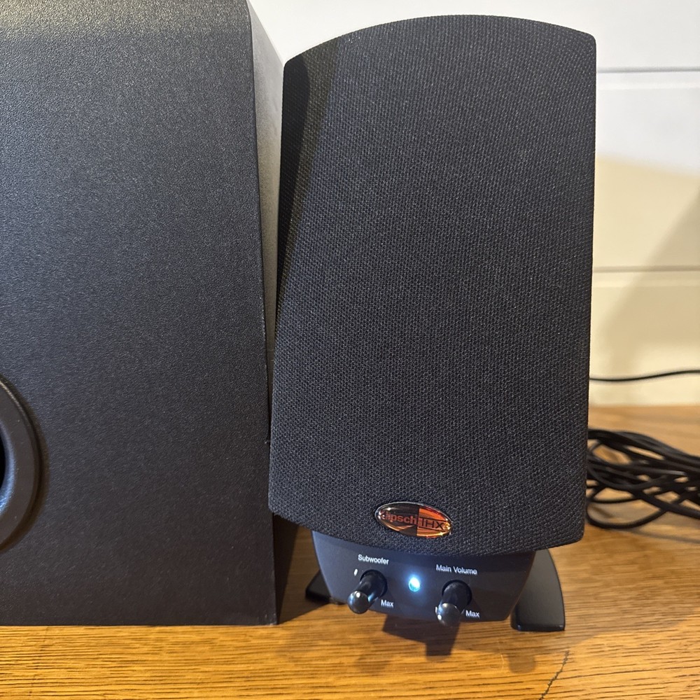 Klipsch ProMedia 2.1 THX Computer Speakers Subwoofer System Tested Works
