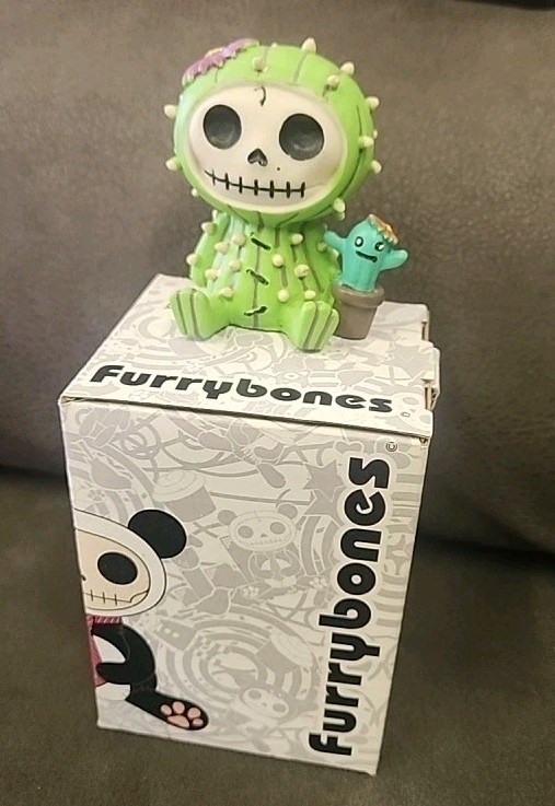 New Summit Collection Spike Furrybones Cactus Skeleton Figurine