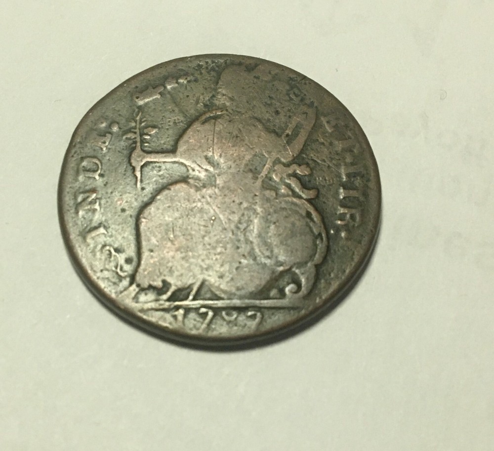 Connecticut Colonial Copper 1787