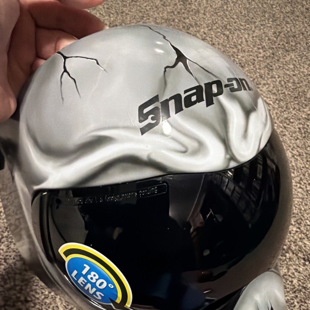 Snap-on Tools EFPBONEHEDB Gen1 White Skull Extreme Face Protector