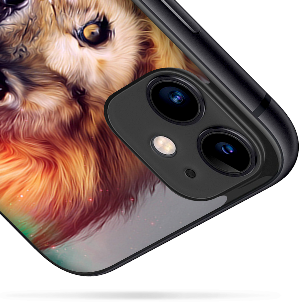 Skins Decal Wrap for Apple iPhone 11 - Lion face