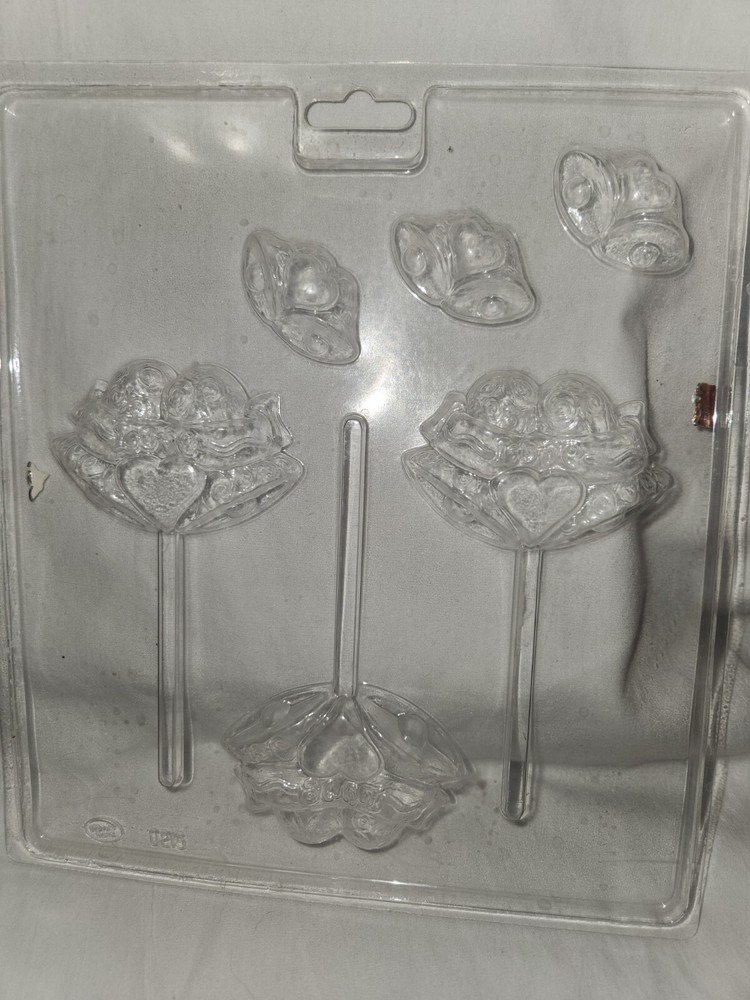 Wedding Bells Lollipop Chocolate Candy Mold 0215