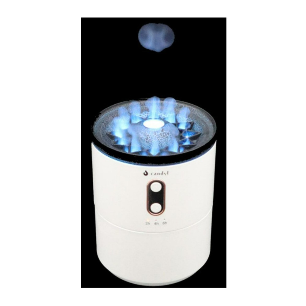 Candyl Volcano White Diffuser Humidifier Fire and Ice Modes