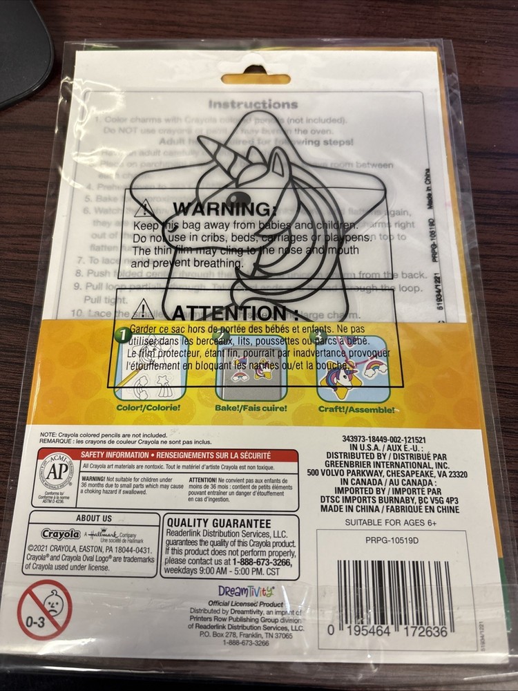 Crayola Shrink Art