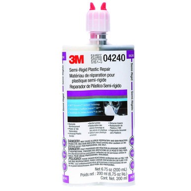 3M 04240, Semi-Rigid Plastic Repair Adhesive