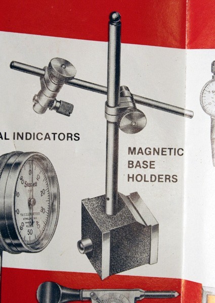 Starrett 657AA Magnetic Base Indicator Holder
