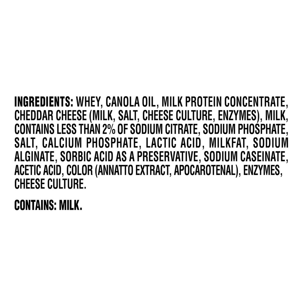 Cheddar Cheese Snack, 12 - 8 oz Cans