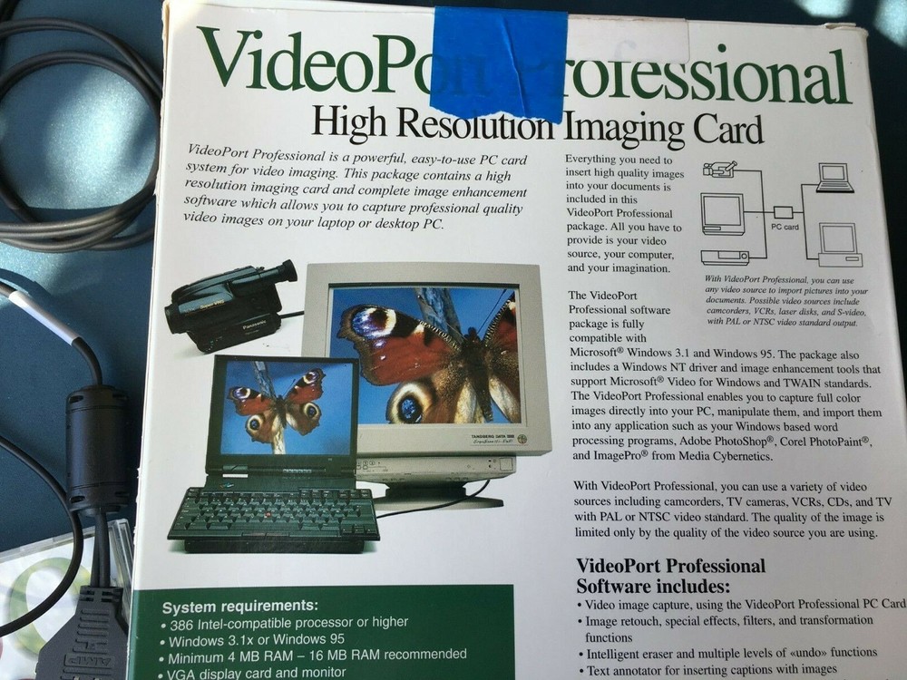 MRT Videoport PCMCIA analog frame grabber