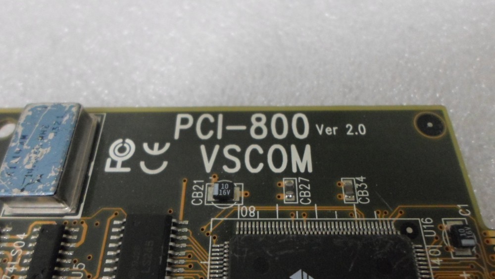 BYTE RUNNER PCI-800 VER 2.0 VSCOM PCI CARD