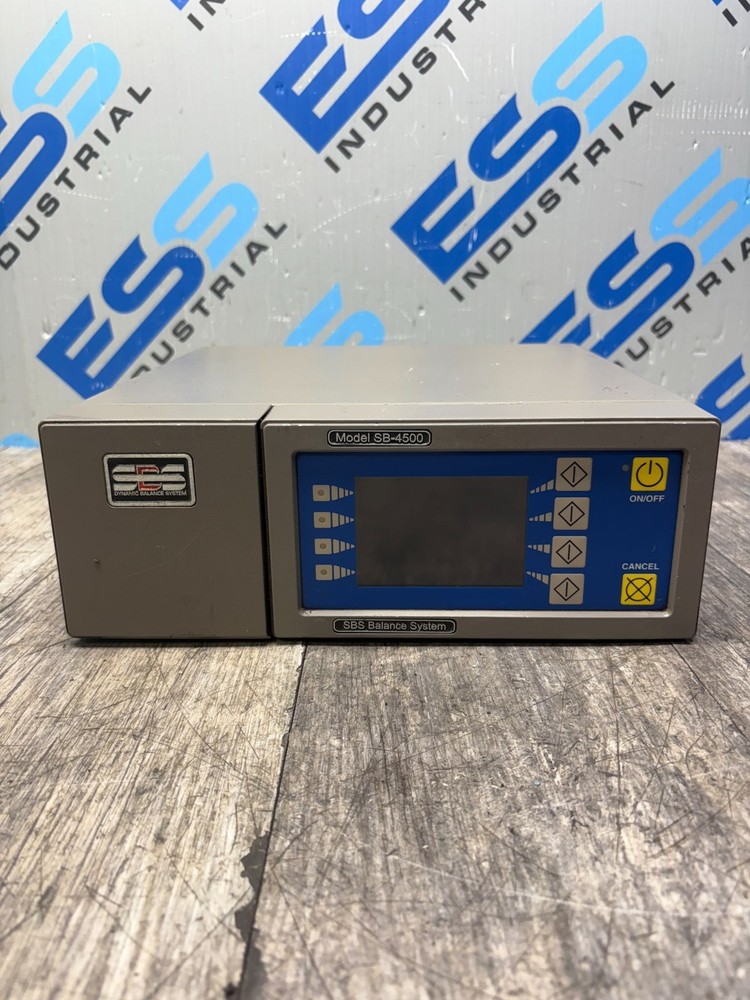 SCHMITT INDUSTRIES SBS BALANCE SYSTEM SB-4500 DYNAMIC BALANCE CONTROLLER