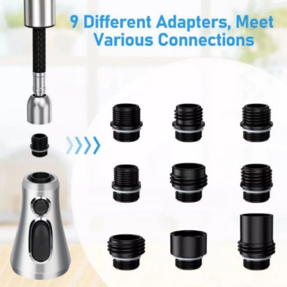 Standard Universal Spray Head Pull Down Kitchen Faucet Replacement Part /&&