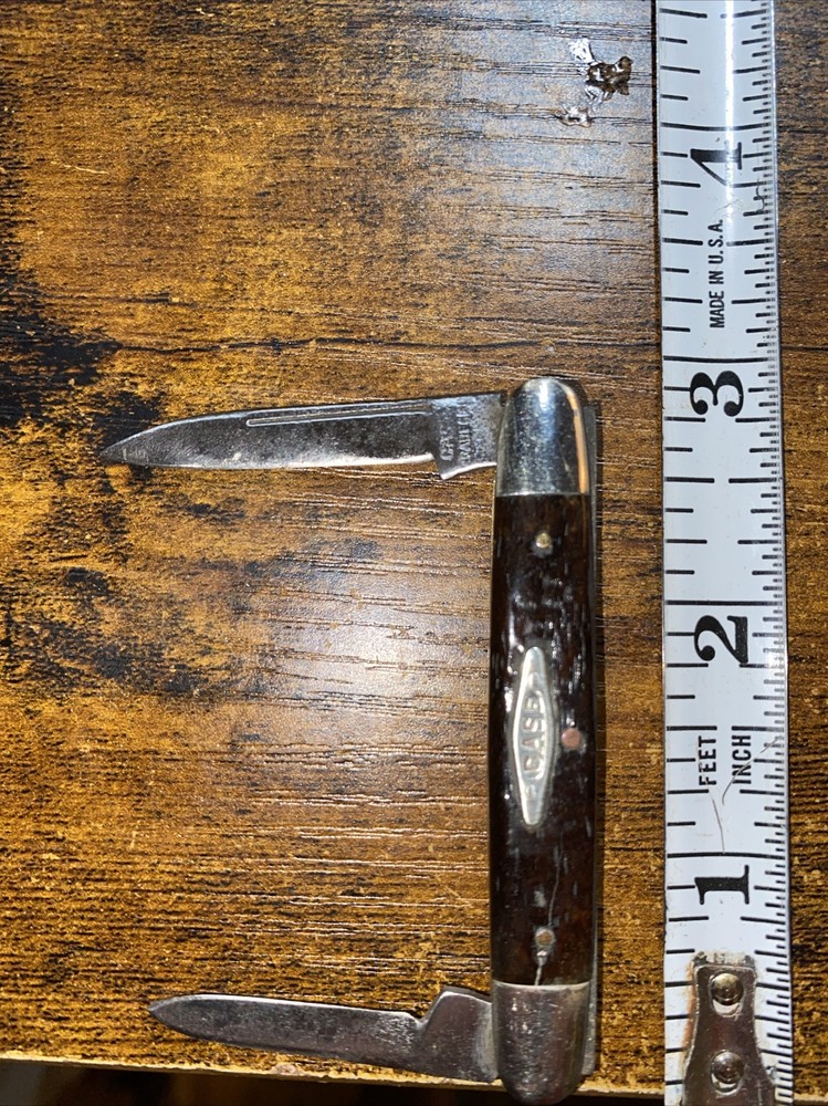Vintage Case Bradford Greenbone?  (Brown )Tested Knife-62053