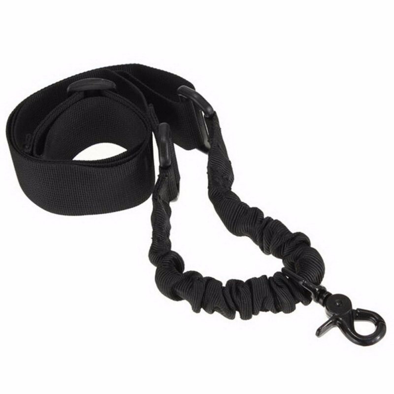 Tactical Single Point Rifle Sling Shoulder Strap Adjustable Hunting Accessories