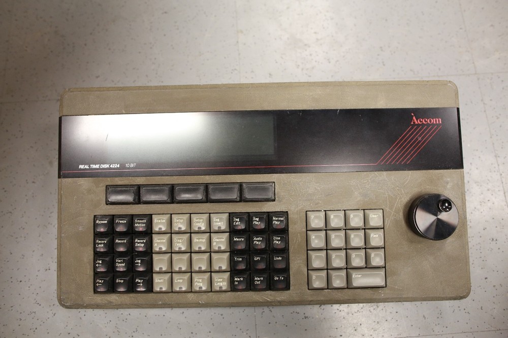 ACCOM RTD 4224 10 bit Real Time Disk Control Panel