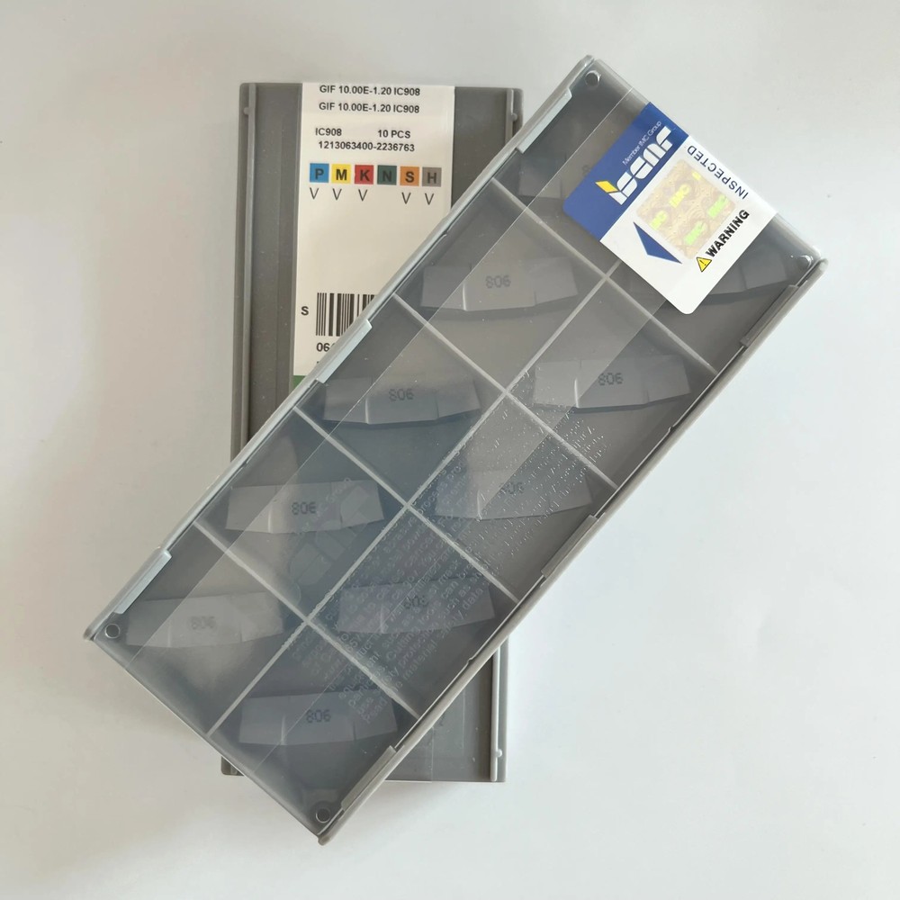 ISCAR / GIF10.00E-1.20 IC908 / 10 Pcs