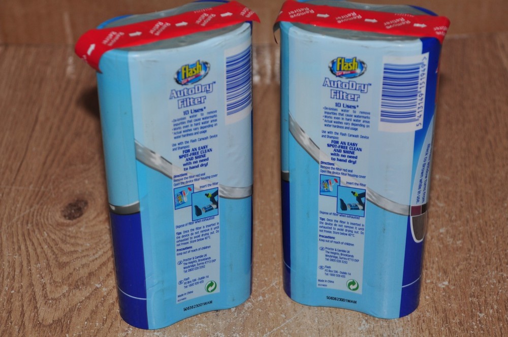 Flash Home Car Wash System Autodry Filter x 2