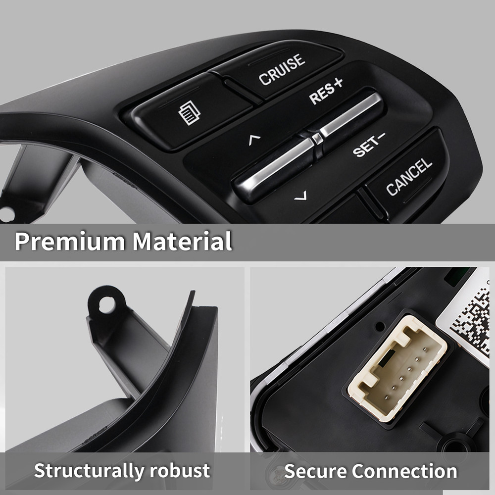 Multi-Function Steering Wheel Cruise Control Switch 96720-J9110 For Hyundai Kona