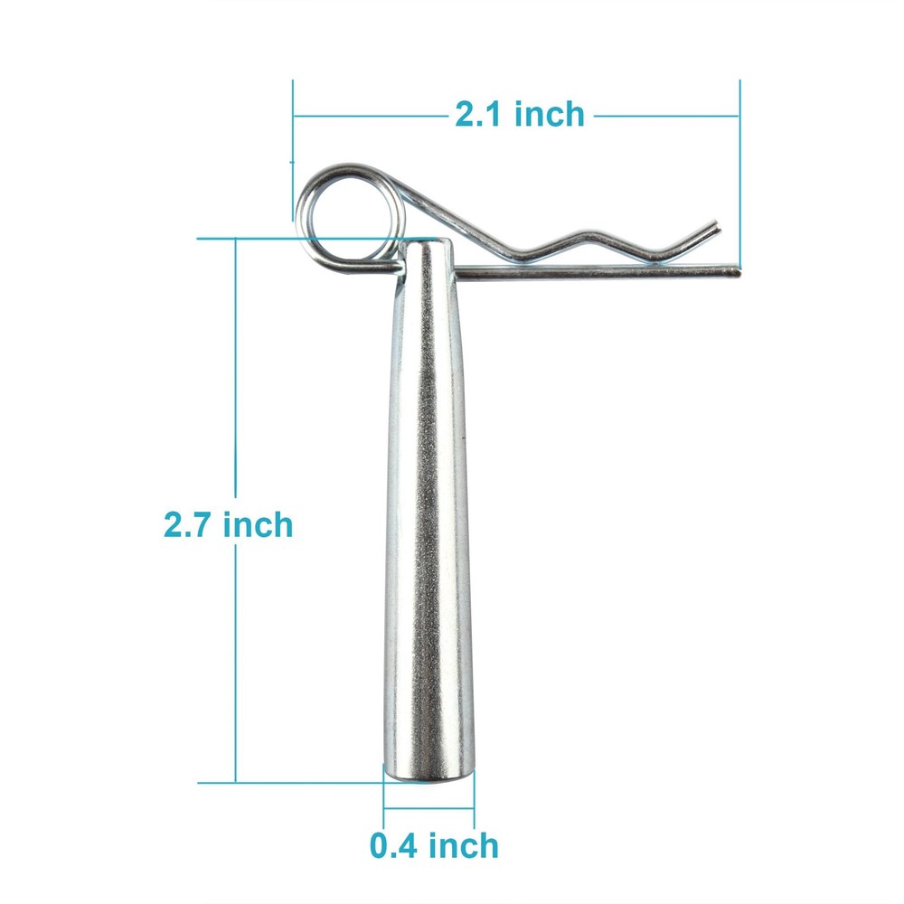 OTTFF 30 Sets Conical Coupler Pins with R-Clip, Stage Lights Truss Replace Ac...