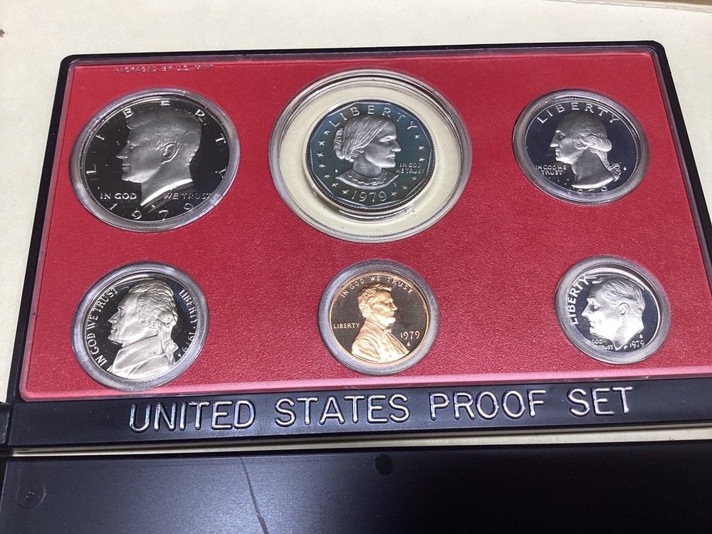 1979 US Proof Set ~ 6 Coin ~ Original Government Packaging