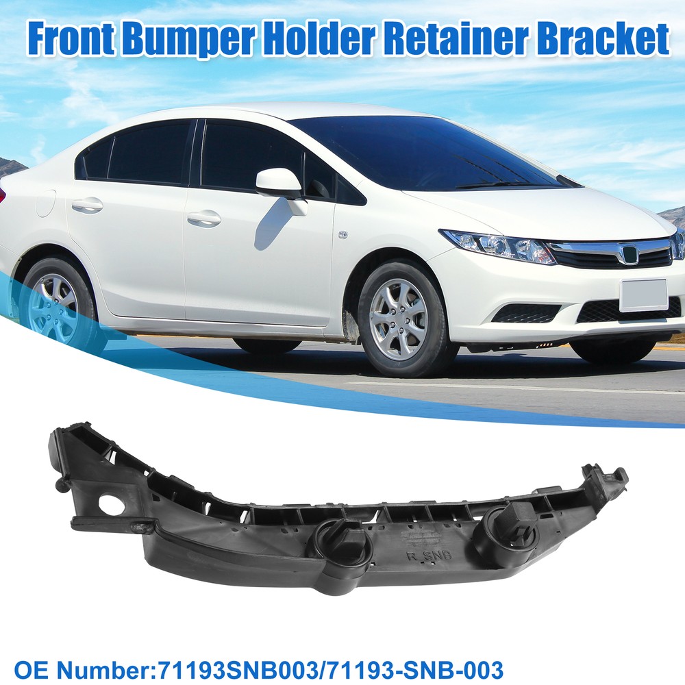 Right Side Front Bumper Mounting Support Bracket for Honda Civic 2005-2011