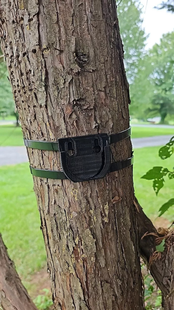 Ring Stick Up Security Camera Mount Bracket for Tree, Pole, Gutter, Wall, Siding