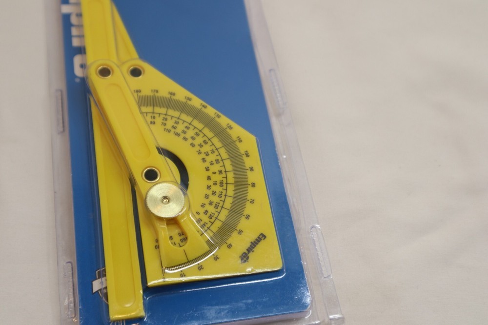 (NEW) EMPIRE LEVEL 2791 POLYCAST HI-VISIBILITY LIGHTWEIGHT PROTRACTOR ***