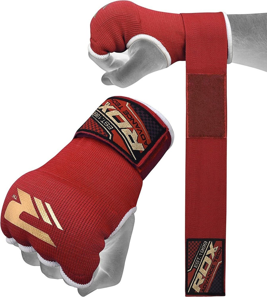 RDX Inner gloves boxing bandage Small Size RED
