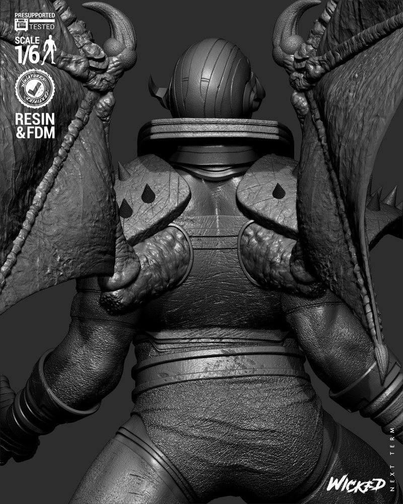 Annihilus Resin Sculpture Statue Model Kit Unpainted/Unassembled