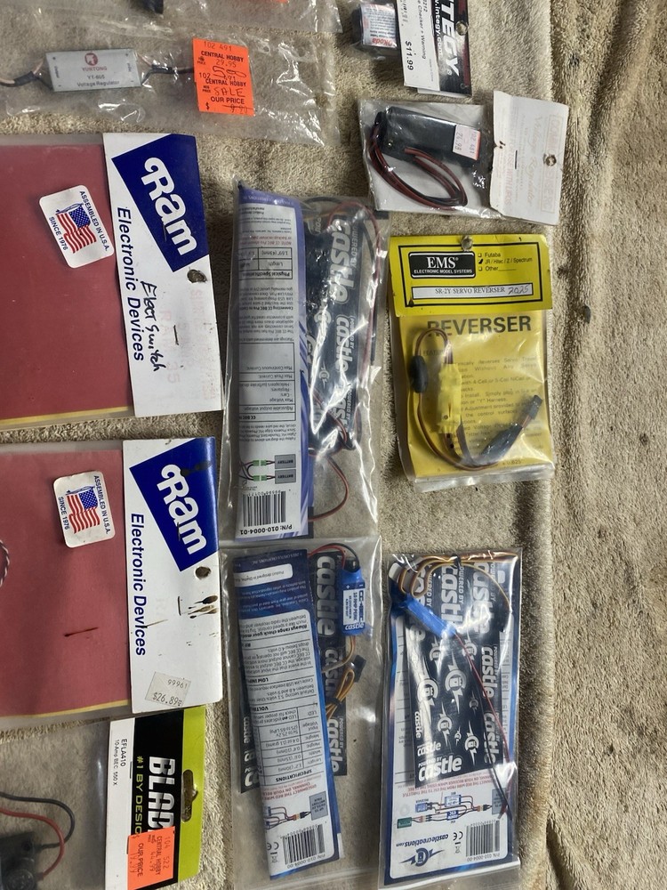 RAM, Tactic, Hitek, Sullivan, Castle - Electronic Components Volt Regulators Etc