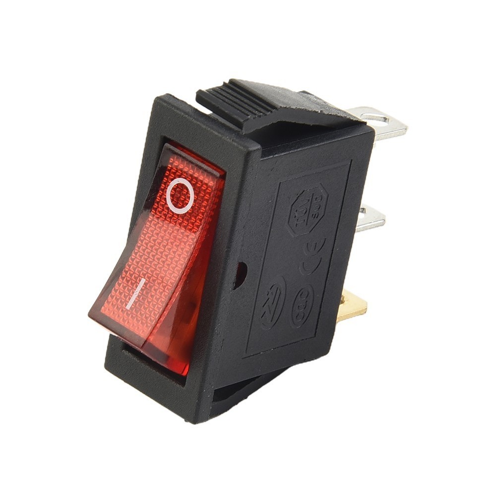 2. Gear Red with Light On-Off 3pin Easy Installation with Plug Terminals
