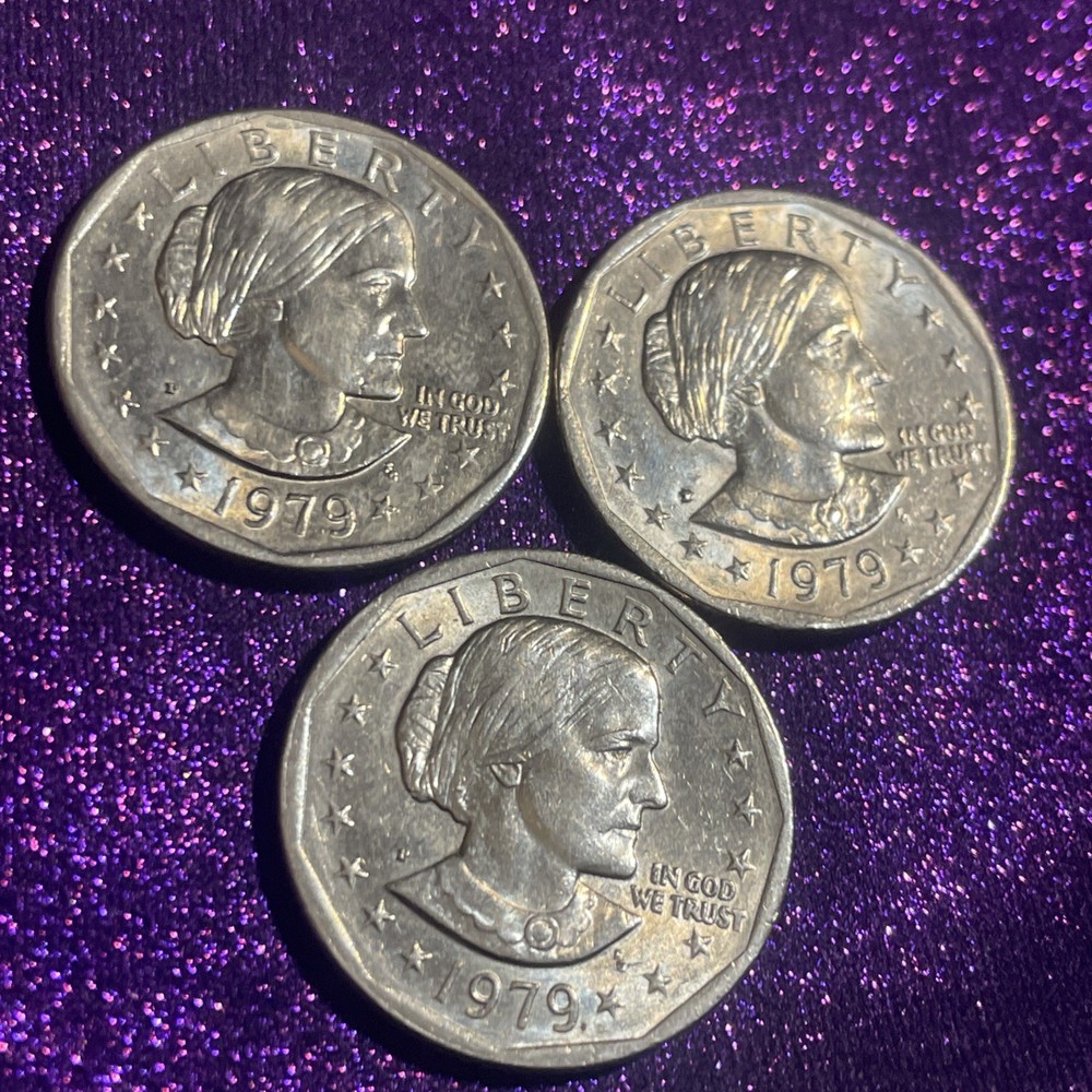 1979 susan b anthony dollar Lot
