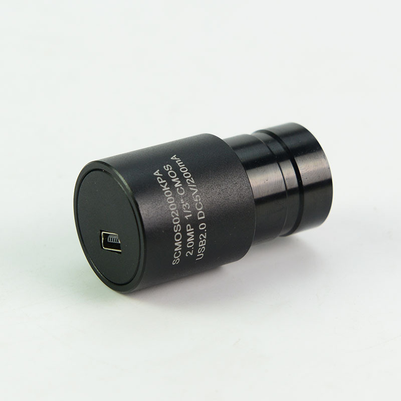 HD 2.0MP USB Microscope Digital Camera Electronic Eyepiece W/ Ring Adapters