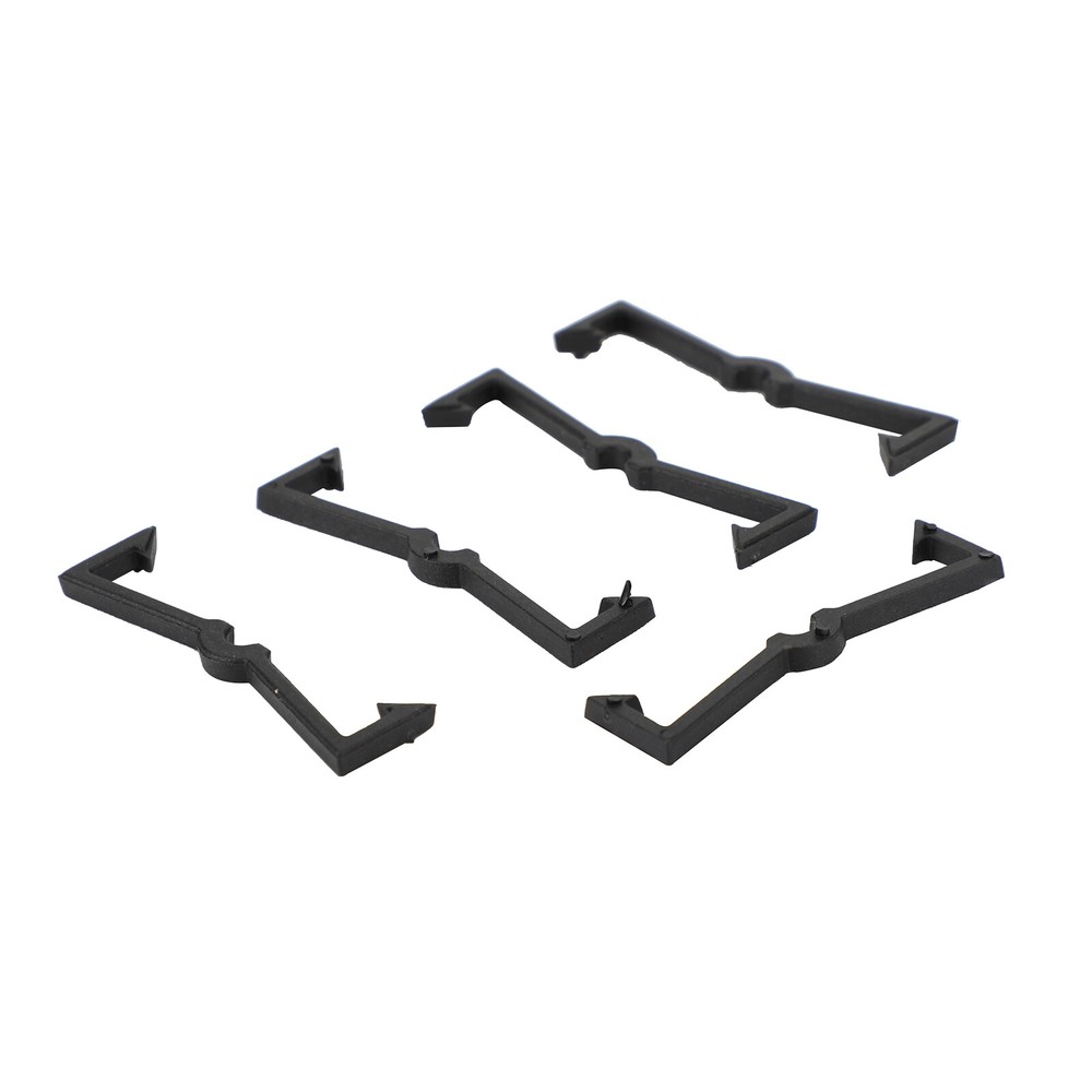 32PCS Plastic Retaining Clips Peg Board Locks Hook For Garage Organization