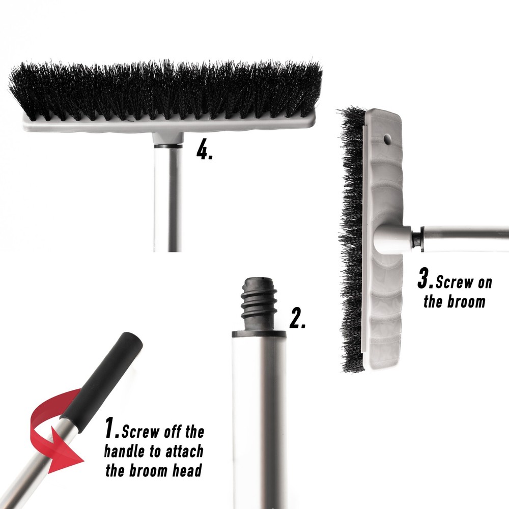 RetrieveALL Telescoping Cargo Tool & Broom Head/Extendable Grabber Reacher Tool